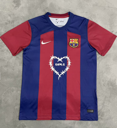 23-24 Barcelona Home Special Edition Fans Soccer Jersey