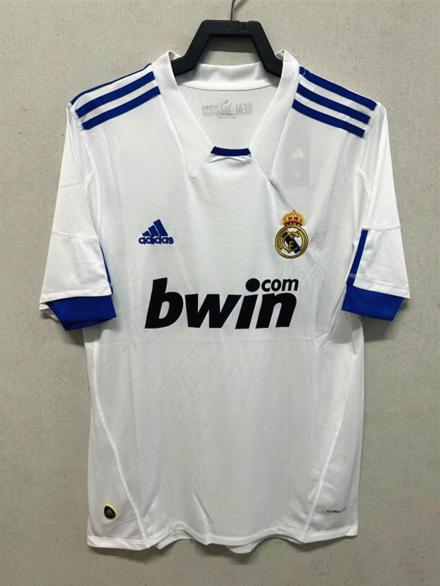 2010-2011 Real Madrid Home Retro Soccer Jersey