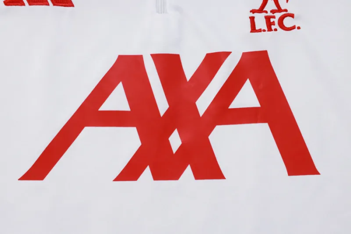 25-26 Liverpool High Quality Half Pull Tracksuit