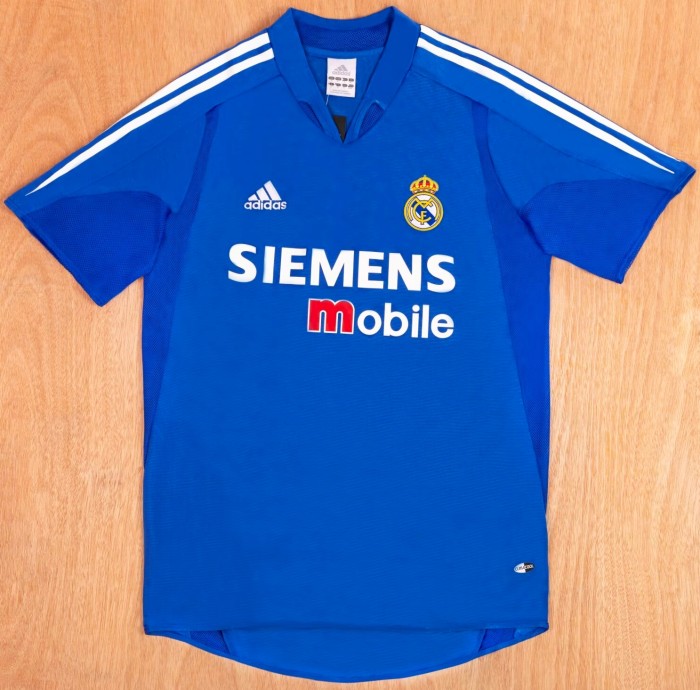 2004-2005 Real Madrid Third Retro Soccer Jersey