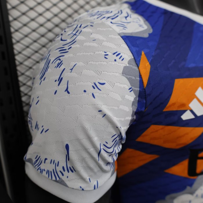 25-26 Real Madrid Special Edition Blue White Player Version Training Shirts