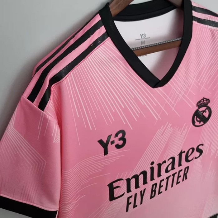22-23 Real Madrid Pink GoalKeeper Fans Soccer Jersey