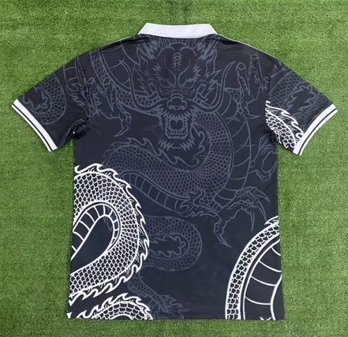 2023 Real Madrid Special Edition Black Training Shirts (白色边)