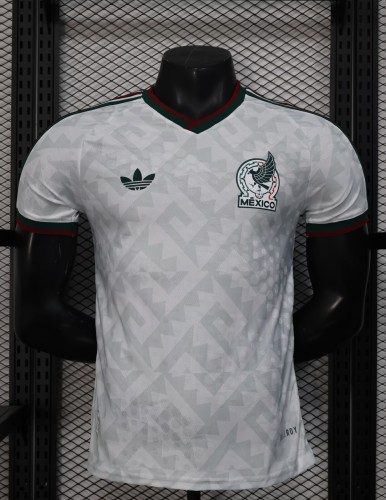 5-26 Mexico White Special Edition Player Version Soccer Jersey