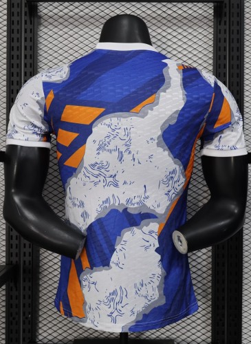 25-26 Real Madrid Special Edition Blue White Player Version Training Shirts