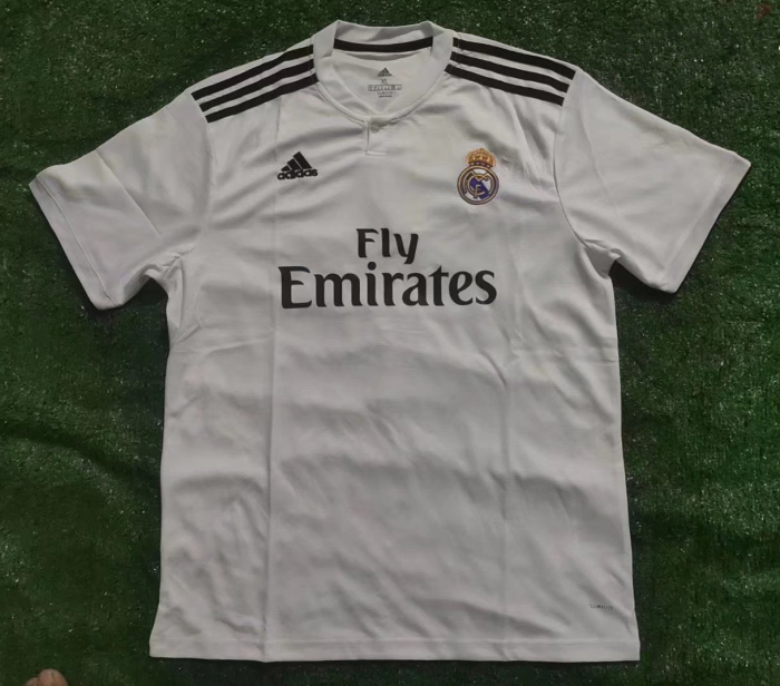 2018-2019 Real Madrid Home Retro Soccer Jersey