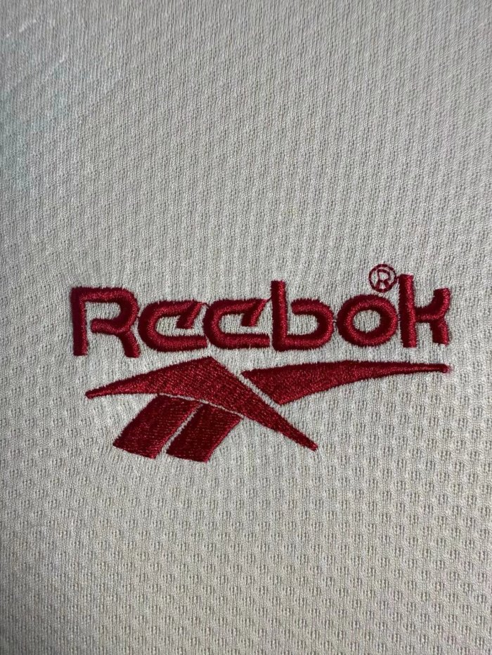 1996-1997 Liverpool Away Long Sleeve Retro Soccer Jersey