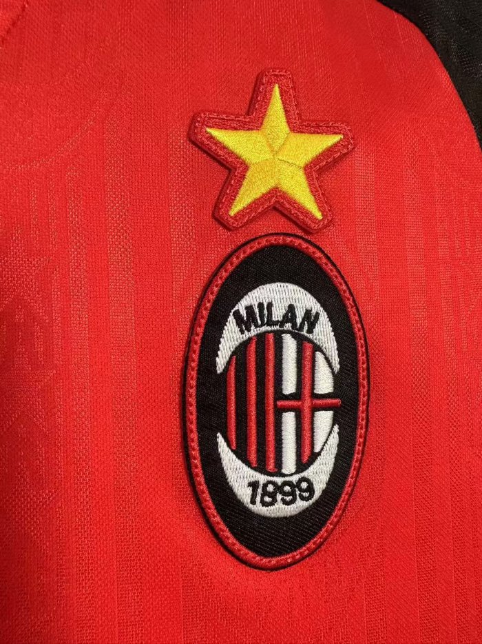 1997-1998 AC Milan Retro Soccer Jersey