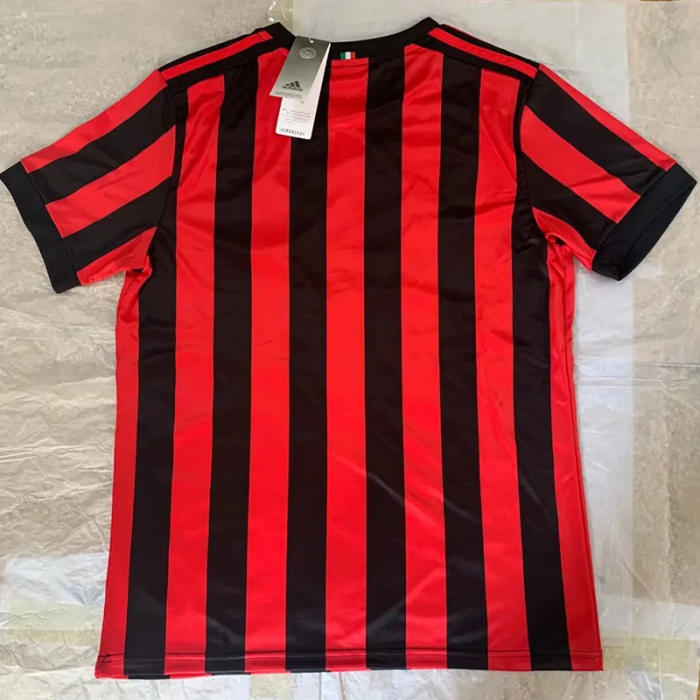 2017-2018 AC Milan Home Retro Soccer Jersey
