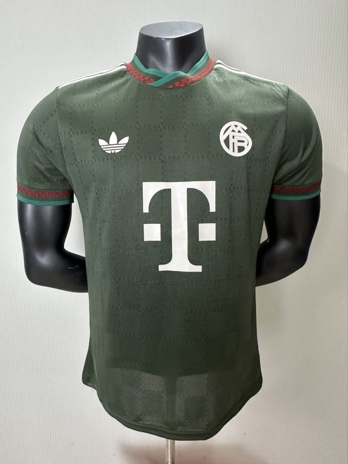 25-26 Bayern Green Special Edition Player Version Soccer Jersey 1:1 Thai Quality