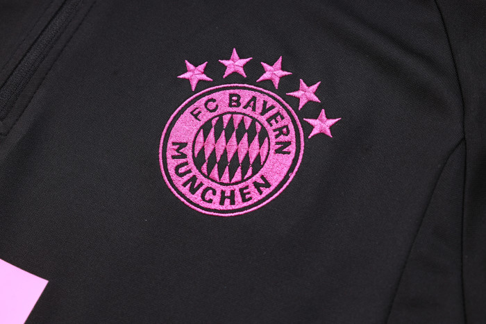 23-24 Bayern High Quality Half Pull Tracksuit