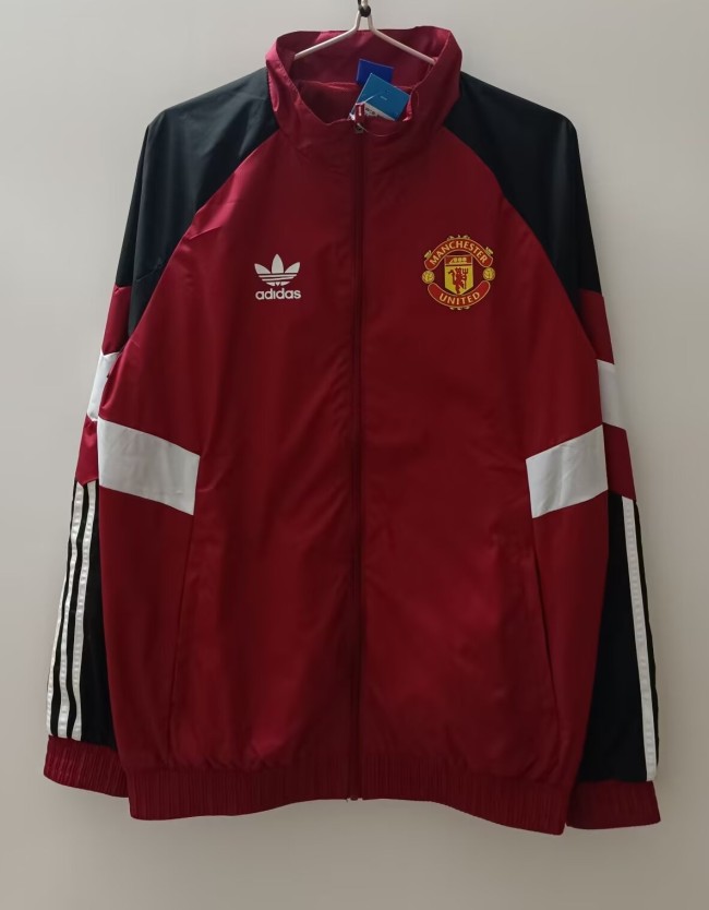 2025 Manchester United New Pattern Windbreaker