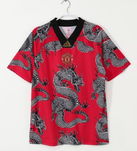 2019-2020 Manchester United Red Special Edition Retro Soccer Jersey