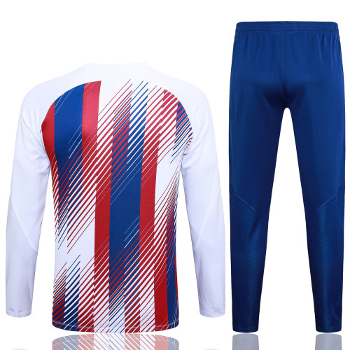 23-24 Barcelona High Quality Half Pull Tracksuit