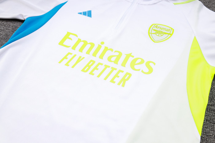 23-24 Arsenal High Quality Half Pull Tracksuit