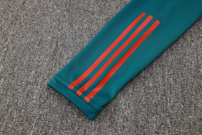 23-24 Manchester United High Quality Half Pull Tracksuit