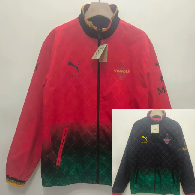 2025 AC Milan Double Sided Windbreaker