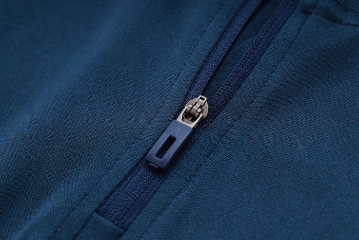 23-24 Real Madrid High Quality Half Pull Tracksuit