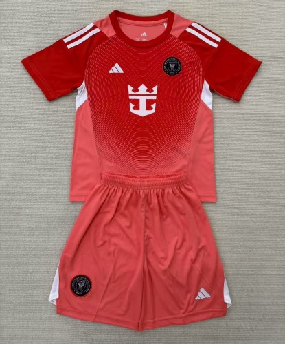 25-26 Inter Miami GoalKeeper Kids Soccer Jersey