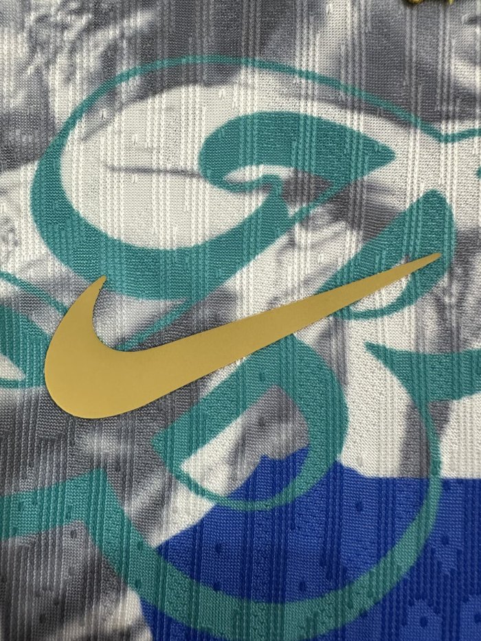 25-26 Barcelona Special Edition Player Version Training Shirts *黑涂鸦