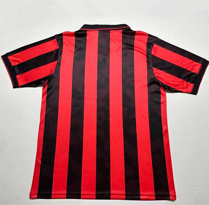 1988-1989 AC Milan Home Retro Soccer Jersey