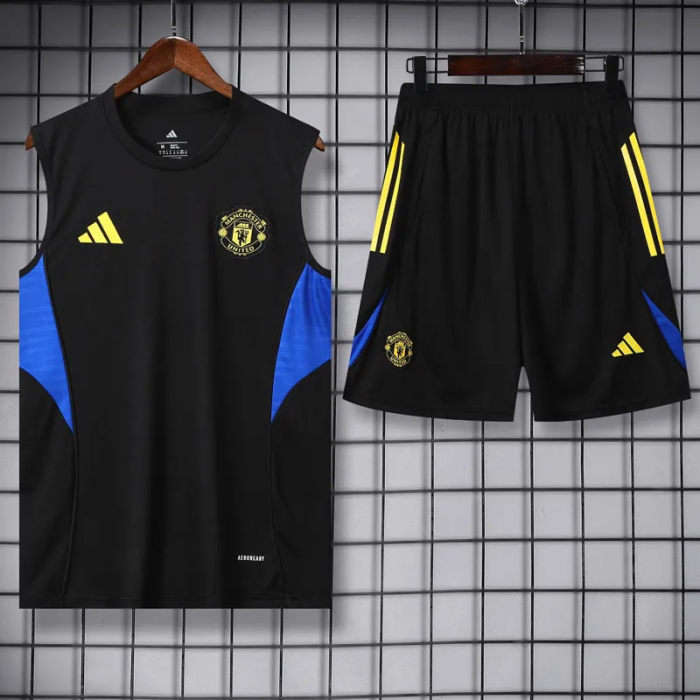 25-26 Manchester United High Quality Tank Top And Shorts Suit