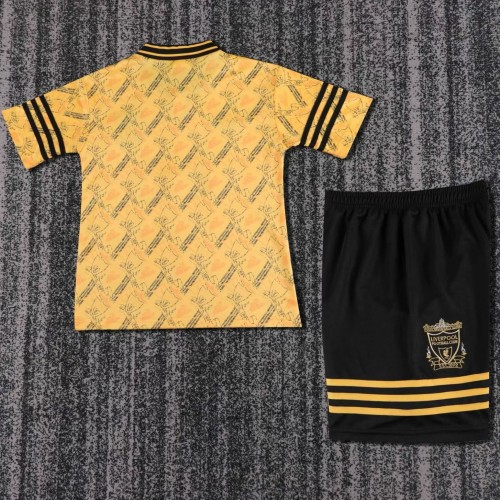 1994-1996 Liverpool Third Retro Kids Soccer Jersey