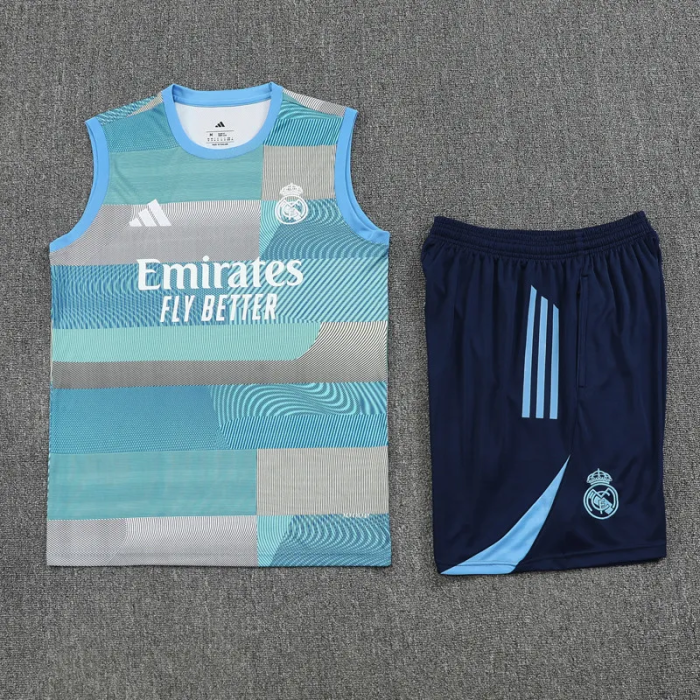 25-26 Real Madrid High Quality Tank Top And Shorts Suit