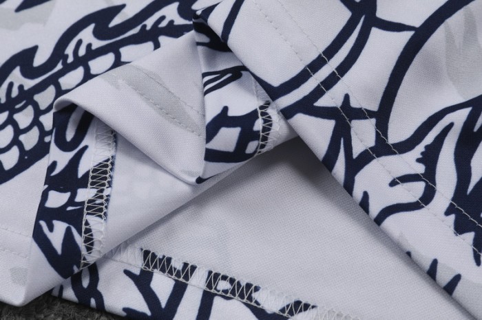 23-24 Real Madrid High Quality Half Pull Tracksuit