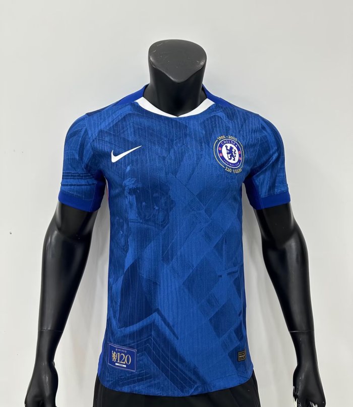 25-26 Chelsea Home Player Soccer Jersey (120th year)