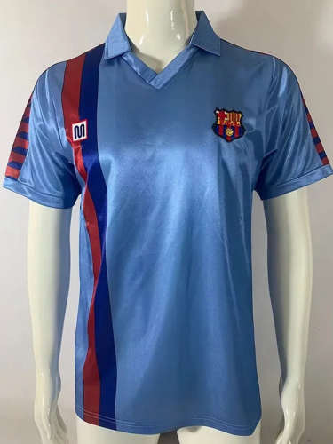 1985-1991 Barcelona Away Retro Soccer Jersey