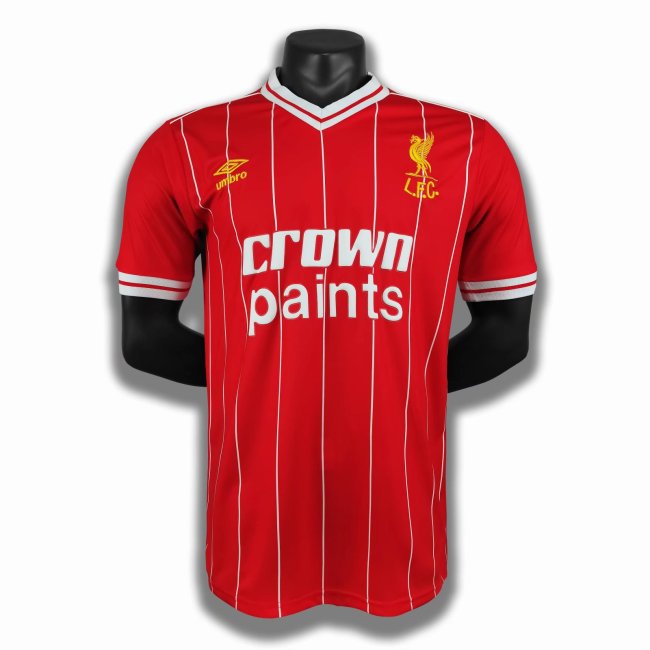1981-1984 Liverpool Home Retro Soccer Jersey