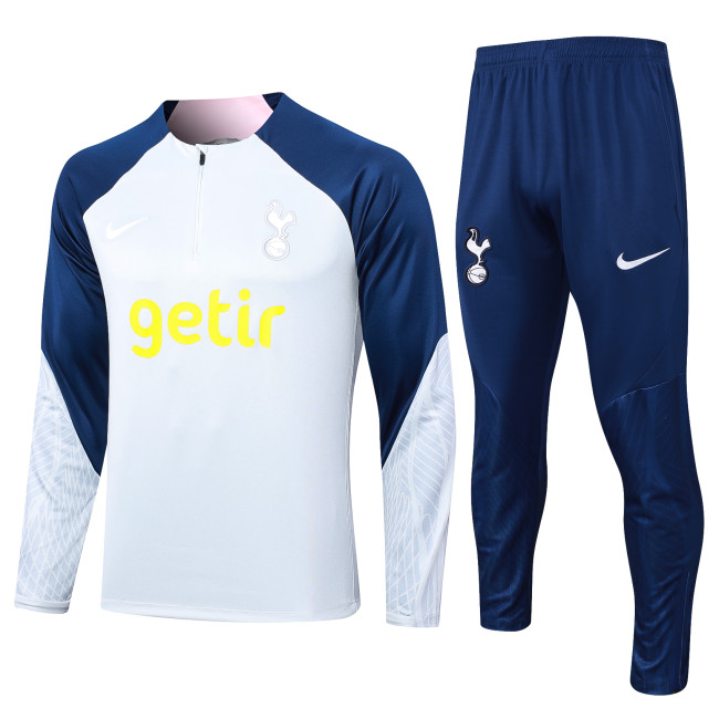23-24 Tottenham Hotspur High Quality Half Pull Tracksuit