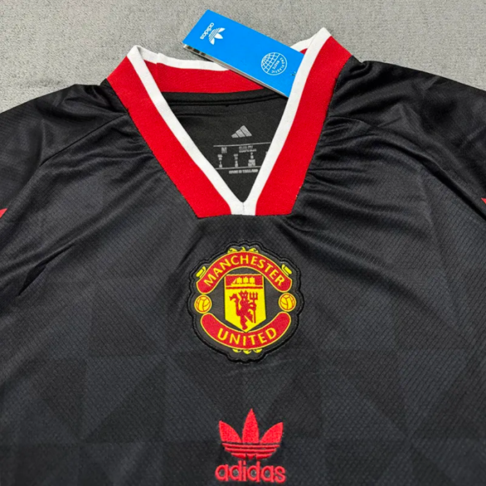 25-26 Manchester United Black Red Special Edition Training shirts
