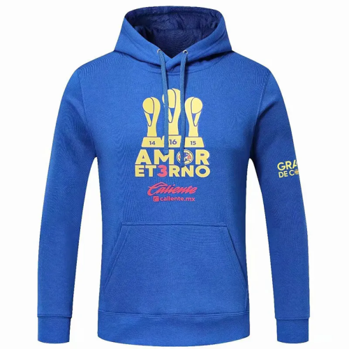 2025 America Champion Blue Fleece Hoodie