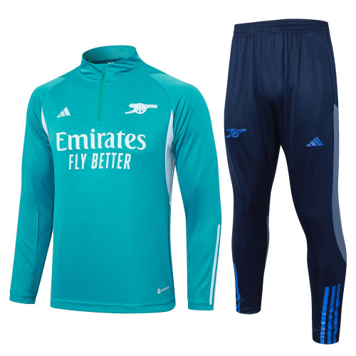 23-24 Arsenal High Quality Half Pull Tracksuit