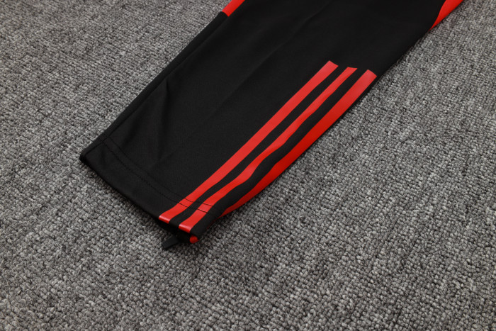 23-24 Manchester United High Quality Half Pull Tracksuit