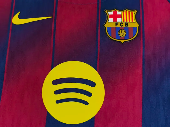 25-26 Barcelona Home Kids Player Version Soccer Jersey (球员童装)