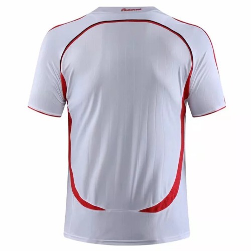2006-2007 AC Milan Away White Retro Soccer Jersey(带决赛字)