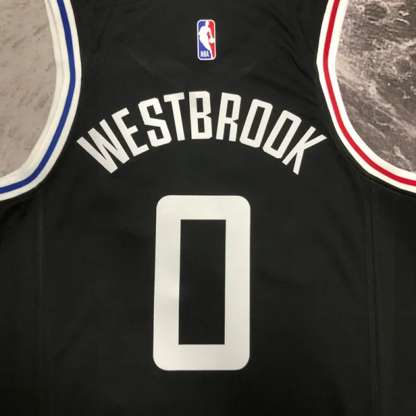 22-23 CLIPPERS WESTBROOK #0 Black City Edition Top Quality Hot Pressing NBA Jersey