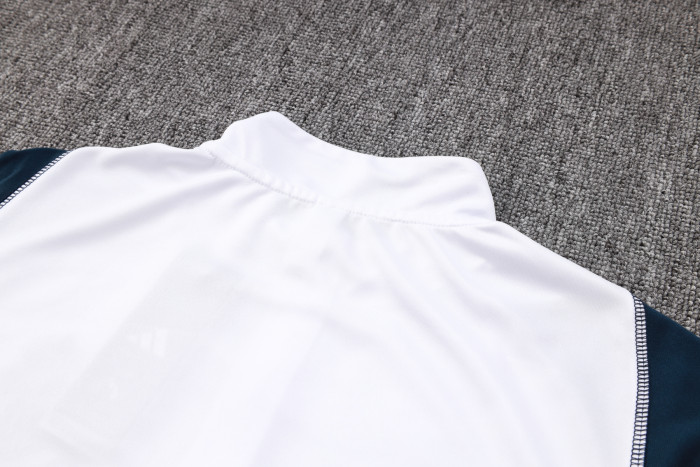 23-24 Real Madrid High Quality Half Pull Tracksuit