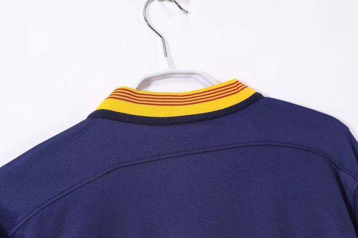 2015-2016 Barcelona Home Long sleeves Retro Soccer Jersey