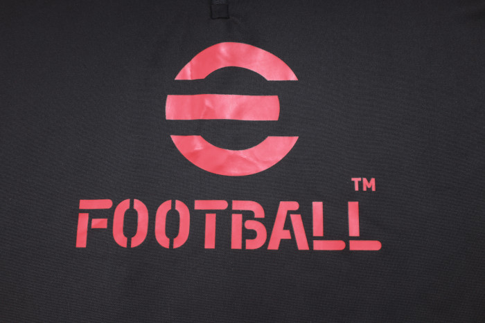 23-24 AC Milan High Quality Half Pull Tracksuit