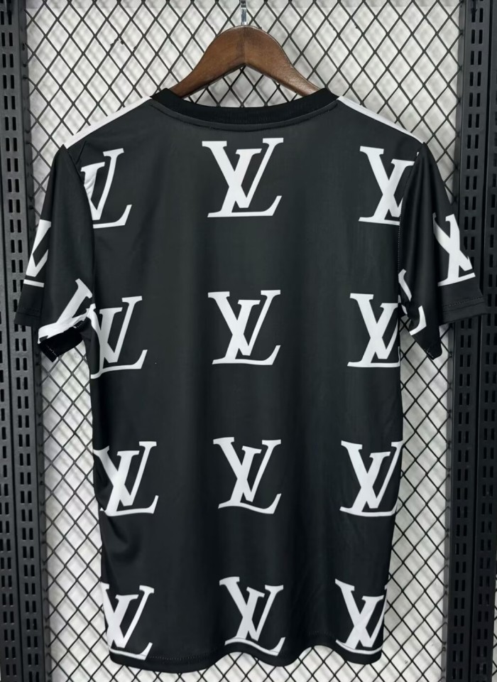 25-26 Real Madrid Black Special Edition Fans Training Shirts *L