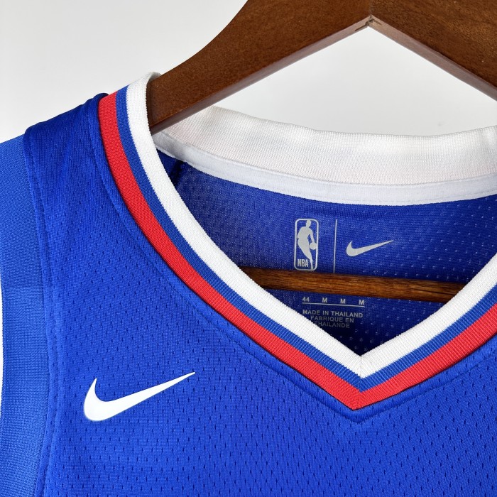 2023 Clippers HARDEN #1Blue Top Quality Hot Pressing Kids NBA Jersey