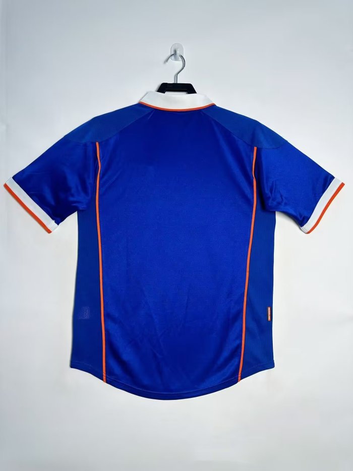 1998  NetherIands Away Retro Soccer Jersey