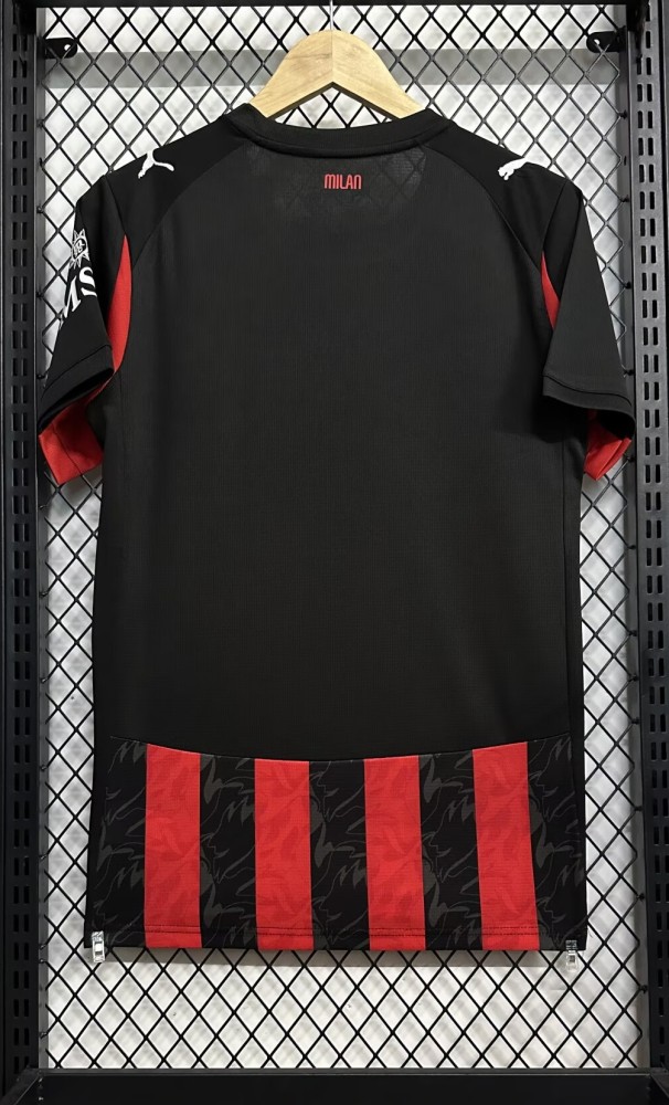 25-26 AC Milan Home Fans Soccer Jersey