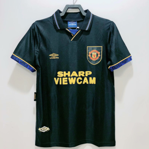 1993-1994 Manchester United Away Retro Soccer Jersey