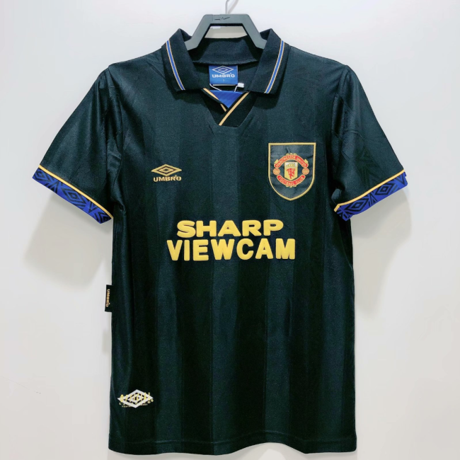 1993-1994 Manchester United Away Retro Soccer Jersey