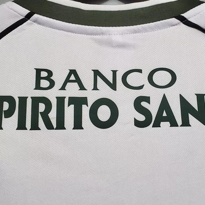 2001-2002 Sporting Lisbon Home Retro Soccer Jersey